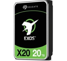 Жесткий диск/ HDD Seagate SAS 20Tb Exos X20 12Gb/s 7200 256Mb 1 year warranty