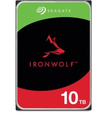 Жесткий диск/ HDD Seagate SATA3 10Tb IronWolf NAS 7200 256Mb 1 year warranty (replacement ST10000VN0004, ST10000VN0008)