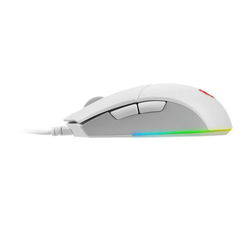 Мышь  проводная Gaming Mouse MSI Clutch GM11, Wired, DPI 5000, symmetrical design, RGB lighting, White