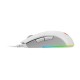 Мышь  проводная Gaming Mouse MSI Clutch GM11, Wired, DPI 5000, symmetrical design, RGB lighting, White