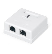 Компьютерная розетка RJ-45 Cabeus WS-8P8C-Cat.5e-SH-2