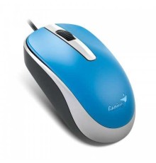 Мышь DX-120, USB, G5, голубая (blue, optical 1000dpi, подходит под обе руки) (Мятая упаковка)