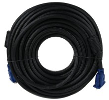 Кабель/ Кабель монитор-SVGA card (15M-15M) 20м 2 фильтра Aopen/Qust <ACG341AD-20M>