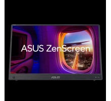 Монитор LCD 15.6" MB16AHG/ ASUS ZenScreen MB16AHG, 15,6" портативный монитор Full HD (1920x1080), IPS, 144 Гц, 300 кд/м2,  GTG 3 мс, 1200:1, AMD FreeSync, USB-C *2, MicroHDMI, Black+Dark Gray