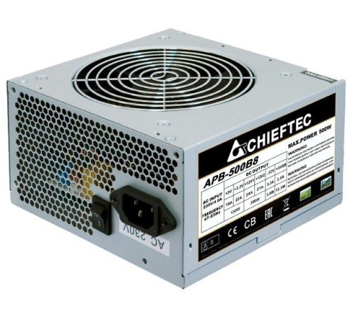 Блок питания Chieftec Value APB-500B8 (ATX 2.3, 500W, Active PFC, 120mm fan) OEM Блок питания Chieftec Value APB-500B8 (ATX 2.3, 500W, Active PFC, 120mm fan) OEM