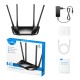 Маршрутизатор/ N300 WiFi 4G LTE Cat.4 Router, 300Mbps Wi-Fi, Chipset MediaTek, 802.11b/g/n, 4 Fixed antennas, 4 10/100M RJ45 Ports, Nano SIM Slot, PPTP/L2TP/OpenVPN/WireGuard VPN Client, DNS over Cloudflare/Google/Quad9, DDNS, Band locking, TTL Setting,