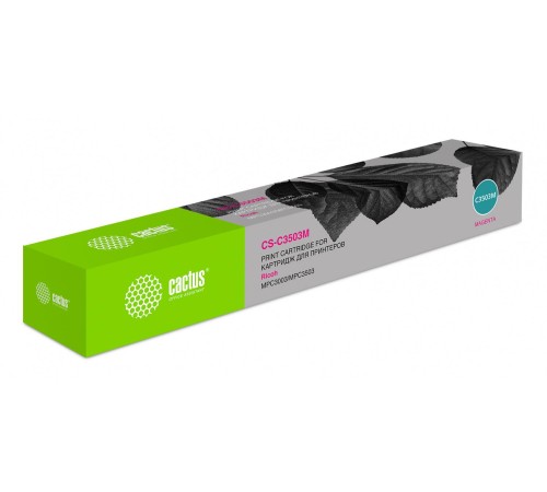 -/ Картридж лазерный Cactus CS-C3503M 841819 пурпурный (18000стр.) для Ricoh MP C3503