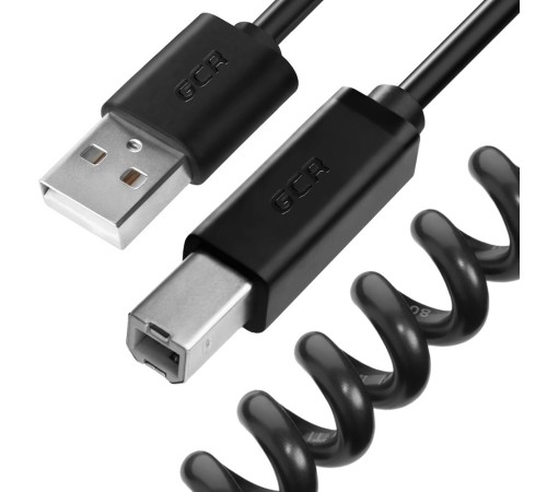 Greenconnect Кабель 2.0m USB 2.0, AM/BM, витой, черный, экран, армированный, морозостойкий, GCR-UPC0M-AA2S-2.0m Greenconnect Кабель 2.0m USB 2.0, AM/BM, витой, черный, экран, армированный, морозостойкий, GCR-UPC0M-AA2S-2.0m