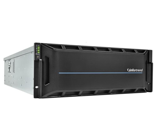 Модуль расширения Infortrend JBOD 4U/60bay (GS\DS) dual redundant controller expansion enclosure 6x12Gb SAS,2x(PSU+FAN),2x12Gto12G SAS,60x3.5" drive tray(2,5" not incl) and 1xRMk(JB 3060RL)