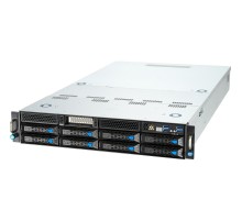 Серверная платформа/ ASUS ESC4000-E10; 2U; 8 x 2.5" or 3.5" HS (SATA/SAS/NVME)+ 1*M.2; Intel  PCH C621A; 2 x Socket P+ ; 16*DDR4  RDIMM; 4*PCIex16 (or 8*PCIex16)+ 2*PCIex16 + *; 1+1 Redundant 1600W 80 PLUS Platinum Power Supply