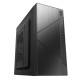 Корпус с блоком питания 450Вт./ Case Forza mATX case, black, w/PSU 450W 12cm, w/2xUSB2.0, w/2xUSB3.0, w/1xType-C (USB2.0), w/pwr cord, w/o FAN