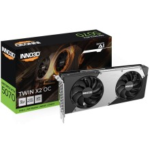 Видеокарта INNO3D RTX 5070 X2 OC//RTX5070, HDMI, DP*3, 12G,D7