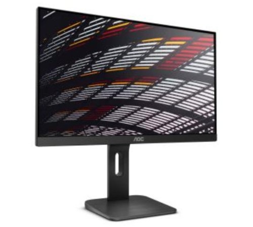 монитор 24" AOC X24P1 1920x1200, LED, 16:10, IPS, 300cd, 1000:1, 50M:1, 4ms, 178/178, D-Sub, DVI, HDMI, DP, 4*USB2.0, 60Hz, Speakers, HAS, Pivot, Tilt, Swivel, Внут, VESA, Black, 3y