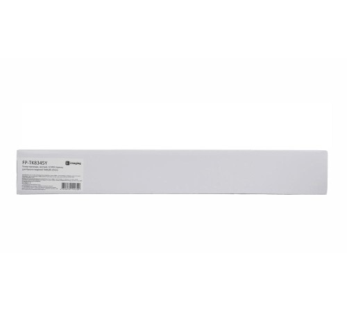 Тонер-картридж F+ imaging, желтый, 12 000 страниц, для Kyocera моделей TASKalfa 2552ci (аналог TK-8345Y /1T02L7ANL1), FP-TK8345Y (Вскрытая упаковка)