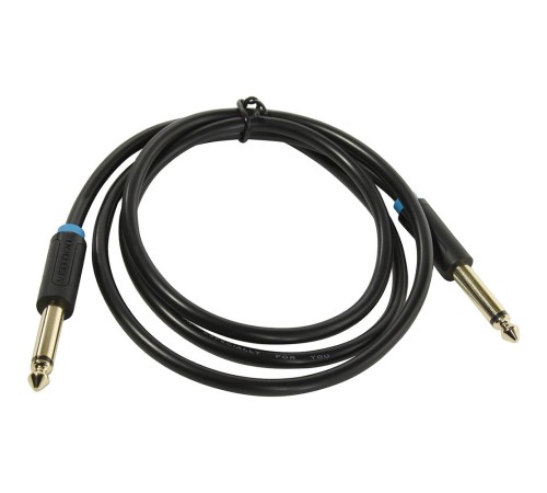 Кабель Vention аудио Jack 6,35 mm M/6.35 M - 1 м Кабель Vention аудио Jack 6,35 mm M/6.35 M - 1 м