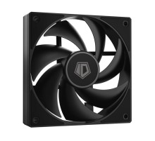 Вентилятор для корпуса ID-COOLING AF-125-K 120x120x25мм (60шт./кор, PWM, резиновые углы, черный, 500-2000об/мин)  BOX