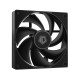 Вентилятор для корпуса ID-COOLING AF-125-K 120x120x25мм (60шт./кор, PWM, резиновые углы, черный, 500-2000об/мин)  BOX