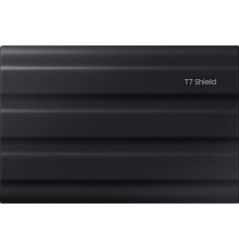 Внешние HDD и SSD/ Samsung External SSD T7 Shield, 4TB, Type C-to-C/A, USB 3.2 Gen2, R/W 1050/1000MB/s, IP65, 88x59x13mm, 98g, Black (12 мес.)