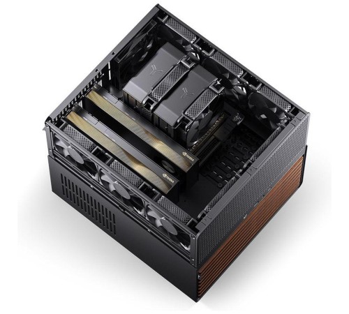 Корпус без блока питания/ Case JONSBO N5, Mini-Tower, 3x120mm, 1xUSB-A 3.0 + 1xUSB-C 3.2, E-ATX, ATX, mATX, mITX Black Корпус без блока питания/ Case JONSBO N5, Mini-Tower, 3x120mm, 1xUSB-A 3.0 + 1xUSB-C 3.2, E-ATX, ATX, mATX, mITX Black