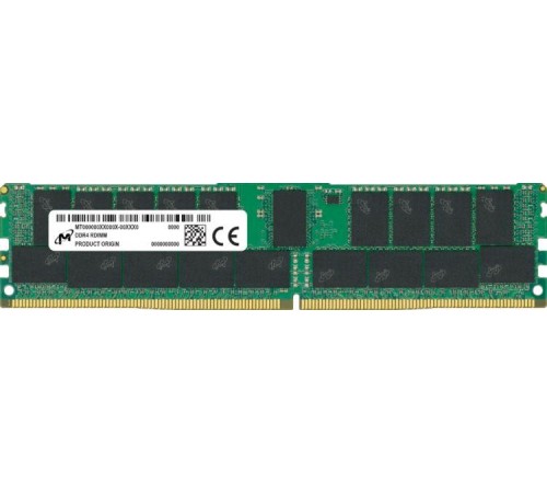 Оперативная память Micron DDR4 RDIMM 16GB 2Rx8 2933 MHz ECC Registred MTA18ASF2G72PDZ-2G9 (Analog Crucial CT16G4RFD8293), 1 year Оперативная память Micron DDR4 RDIMM 16GB 2Rx8 2933 MHz ECC Registred MTA18ASF2G72PDZ-2G9 (Analog Crucial CT16G4RFD8293), 1 year