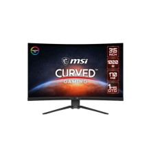 Монитор LCD MAG 325CQRF QD 31.5'' 16:9 2560х1440(WQHD) VA, Curved, nonGLARE, 170 Hz, 300 cd/m2, H178°/V178°, 3500:1, 100M:1, 1.07B, 1ms, 2xHDMI, DP, Height adj, Tilt, 1Y, Black (Мятая упаковка)