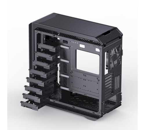 Корпус без блока питания/ Case JONSBO D500, Full-Tower, TG, 3x140mm ARGB, 2xUSB-A 3.2 + 1xUSB-C 3.2, E-ATX, ATX, mATX, mITX Black Корпус без блока питания/ Case JONSBO D500, Full-Tower, TG, 3x140mm ARGB, 2xUSB-A 3.2 + 1xUSB-C 3.2, E-ATX, ATX, mATX, mITX Black