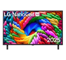 Телевизор ЖК 43'' LG/ 43", Ultra HD, Nano Color, Local Dimming, Smart TV, WebOS, Wi-Fi, DVB-T2/C/S2, MR, 60Hz Native, 2.0ch (20W), 2 HDMI, 2 USB, 2 Pole, Ashed Blue, 2025