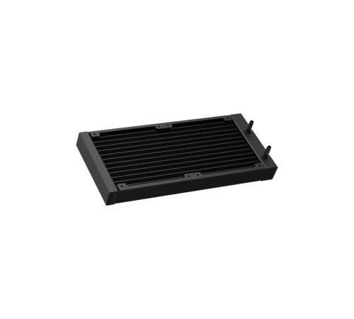 Водяное охлаждение для процессора/ Water Cooling System SAMA L40 Black (240mm, Black, ARGB/ Fans: 2x120mm, 82.79CFM, 29dBA, 2000RPM/ Pump height 52mm, 29dBA, 2500RPM, Rad thickness 27mm/ S: 1851, 1700, 1200, 20XX, 115X, AM5, AM4)