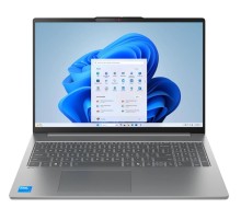 Ноутбук/ Lenovo IdeaPad Slim 5 16IRH10R 16"(2880x1800 OLED)/Intel Core i7 240H(2.5Ghz)/32768Mb/1024PCISSDGb/noDVD/Int:Intel® Graphics/Cam/BT/WiFi/80WHr/war 1y/1.76kg/luna grey/noOS + 100W, RU kbd