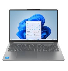 Ноутбук/ Lenovo IdeaPad Slim 5 16IRH10R 16"(2880x1800 OLED)/Intel Core i7 240H(2.5Ghz)/32768Mb/1024PCISSDGb/noDVD/Int:Intel® Graphics/Cam/BT/WiFi/80WHr/war 1y/1.76kg/luna grey/noOS + 100W, RU kbd