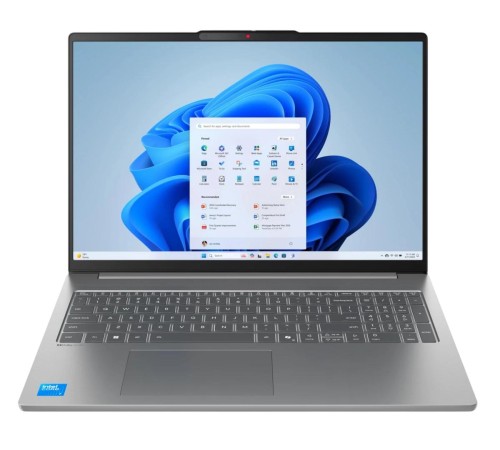 Ноутбук/ Lenovo IdeaPad Slim 5 16IRH10R 16"(2880x1800 OLED)/Intel Core i7 240H(2.5Ghz)/32768Mb/1024PCISSDGb/noDVD/Int:Intel® Graphics/Cam/BT/WiFi/80WHr/war 1y/1.76kg/luna grey/noOS + 100W, RU kbd