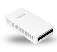 DCN new generation wifi6 in-wall AP, dual-band and total 4 spatial streams, IEEE 802.11a/b/g/n/ac/ax supported (2.4GHz 22 and 5GHz 22, fat/fit, Support 4 ports 100M/1000M Base-T downlink ports, support 1 port Giga uplink port and 2 ports Giga passthrough