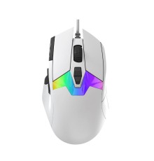 Мышь игровая проводная Dareu A980 White