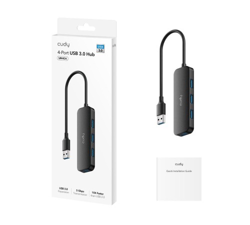 Адаптер/ 4-Port USB-A 3.0 Hub Адаптер/ 4-Port USB-A 3.0 Hub
