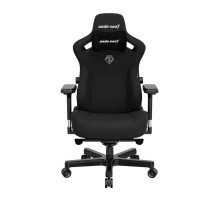 Кресло игровое Anda Seat Kaiser 3, цвет чёрный, размер L (120кг), материал ткань (модель AD12)