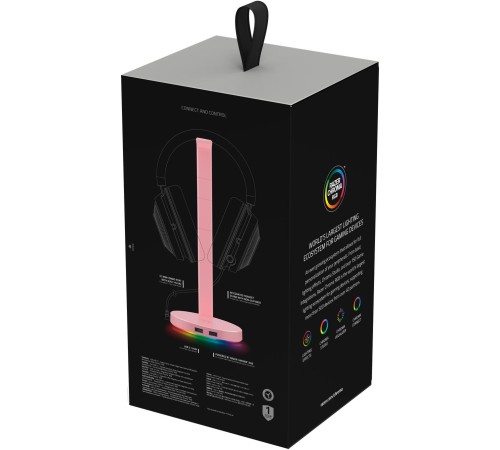 Подставка для наушников Razer Base Station Chroma V2 - Quartz/ Razer Base Station V2 Chroma - Quartz Подставка для наушников Razer Base Station Chroma V2 - Quartz/ Razer Base Station V2 Chroma - Quartz