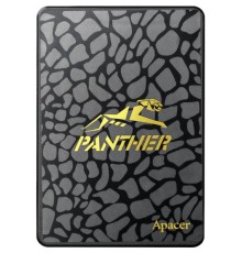 Твердотельный накопитель Apacer SSD PANTHER AS340X 120Gb SATA 2.5" 7mm, R550/W500 Mb/s, 3D NAND, IOPS 38K/75K, MTBF 1,5M, 70TBW, Retail, 3 years (AP120GAS340XC-1)