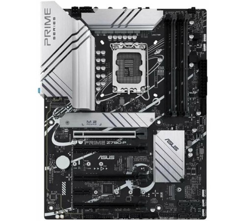 Материнская плата ASUS PRIME Z790-P, LGA1700, Z790, 4*DDR5, 4*SATA, 3*M.2, 3*USB 3.2, 4*USB 2.0, Type-C, 4*PCIx16, 1*PCIx1, HDMI+DP, ATX; 90MB1CK0-M1EAY0