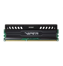 Оперативная память Patriot Viper 3 DDR3 DIMM 8GB 1600MHz SINGLE 1*8GB CL10 10-10-10-27 1.5V