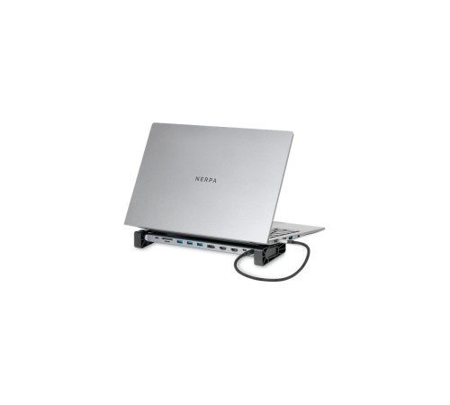 Док-станция для ноутбука/ NERPA laptop stand (1xUSB-C 100W PD, 2xHDMI 4K@30Hz, 1xDP 4K@30Hz, 3xUSB-A 3.0 (5Gbps data), 1xUSB-C 3.0 (5Gbps data), 1xTF/microSD, 1xSD/MMC, 1x3.5mm audio, 1xRJ45 Gb), USB-C power adapter 100W, power 100W USB-C cable 150cm, PD Док-станция для ноутбука/ NERPA laptop stand (1xUSB-C 100W PD, 2xHDMI 4K@30Hz, 1xDP 4K@30Hz, 3xUSB-A 3.0 (5Gbps data), 1xUSB-C 3.0 (5Gbps data), 1xTF/microSD, 1xSD/MMC, 1x3.5mm audio, 1xRJ45 Gb), USB-C power adapter 100W, power 100W USB-C cable 150cm, PD