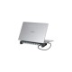 Док-станция для ноутбука/ NERPA laptop stand (1xUSB-C 100W PD, 2xHDMI 4K@30Hz, 1xDP 4K@30Hz, 3xUSB-A 3.0 (5Gbps data), 1xUSB-C 3.0 (5Gbps data), 1xTF/microSD, 1xSD/MMC, 1x3.5mm audio, 1xRJ45 Gb), USB-C power adapter 100W, power 100W USB-C cable 150cm, PD