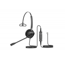 Гарнитура для IP телефонов Fanvil HT301 Headset,Leather cushions, 260° bendable boom arm, Dual Color LED Indicator, QD to RJ9 Headset, Mono Headset, Supports ENC technology Noise Cancellation