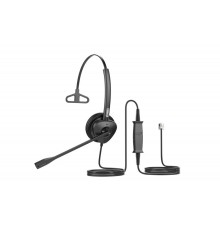 Гарнитура для IP телефонов Fanvil HT301 Headset,Leather cushions, 260° bendable boom arm, Dual Color LED Indicator, QD to RJ9 Headset, Mono Headset, Supports ENC technology Noise Cancellation