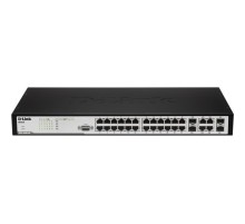 Коммутатор/ DES-3200-28_RFB/A1 Refurbished unit, clean, fully tested, well-packed with power cable and 19' rack mounts.Managed L2 Switch 24x100Base-TX, 2x1000Base-X SFP, 2xCombo 1000Base-T/SFP, Surge 6KV, CLI, RJ45 Console, Dying Gasp, H/W A1.