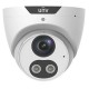 Камера Uniview Видеокамера IP купольная, 1/2.7" 4 Мп КМОП @ 30 к/с, ИК-подсветка и тревожная подсветка видимого спектра до 30м., LightHunter 0.003 Лк @F1.6, объектив 2.8 мм, WDR, 2D/3D DNR, Ultra 265, H.265,