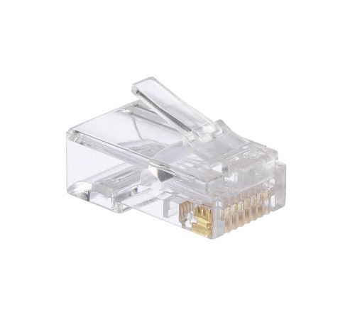 Коннектор/ Коннектор GoPower RJ-45 (m) кат.5е (цена за упаковку) 100шт. (1/25)