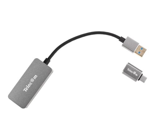 Кабель-переходник/ Кабель-переходник USB 3.0-->RJ-45 2.5G Ethernet, and TypeC адаптер 0.15м Telecom <TU325M> Кабель-переходник/ Кабель-переходник USB 3.0-->RJ-45 2.5G Ethernet, and TypeC адаптер 0.15м Telecom <TU325M>