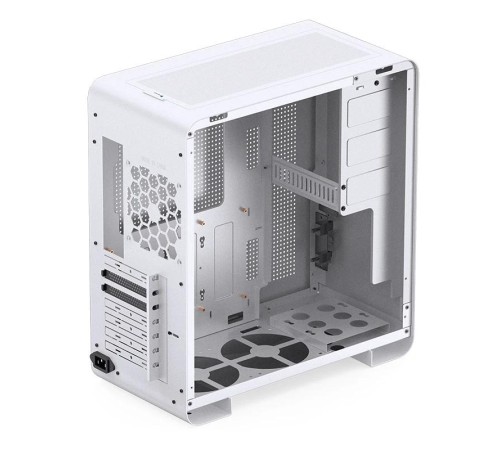Корпус без блока питания/ Case JONSBO U4 PRO MESH, Midi-Tower, no fan, 1xUSB-A 3.2 + 1xUSB-C 3.2, ATX, mATX, mITX White