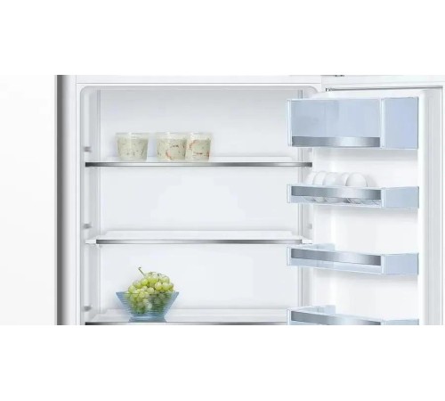 Встраиваемый холодильник BOSCH 177.2х54.1х54.5 см, 272 (211+64) л, LED Освещение, зона свежести Hydrofresh, BigBox в морозилке