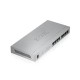 Коммутатор Коммутатор PoE+ Zyxel GS1008HP, 8xGE PoE+, настольный, металлический, бесшумный, бюджет PoE 60 Вт